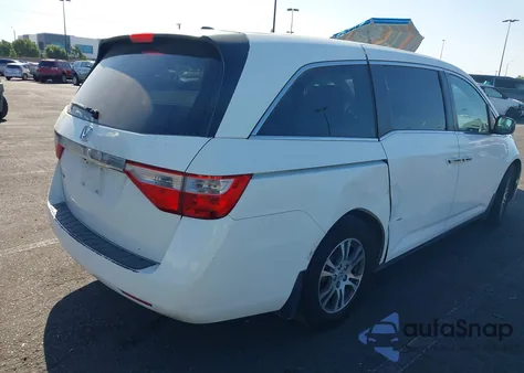 2012 Honda Odyssey Ex-L из США, поврежденный, VIN 5FNRL5H65CB143908